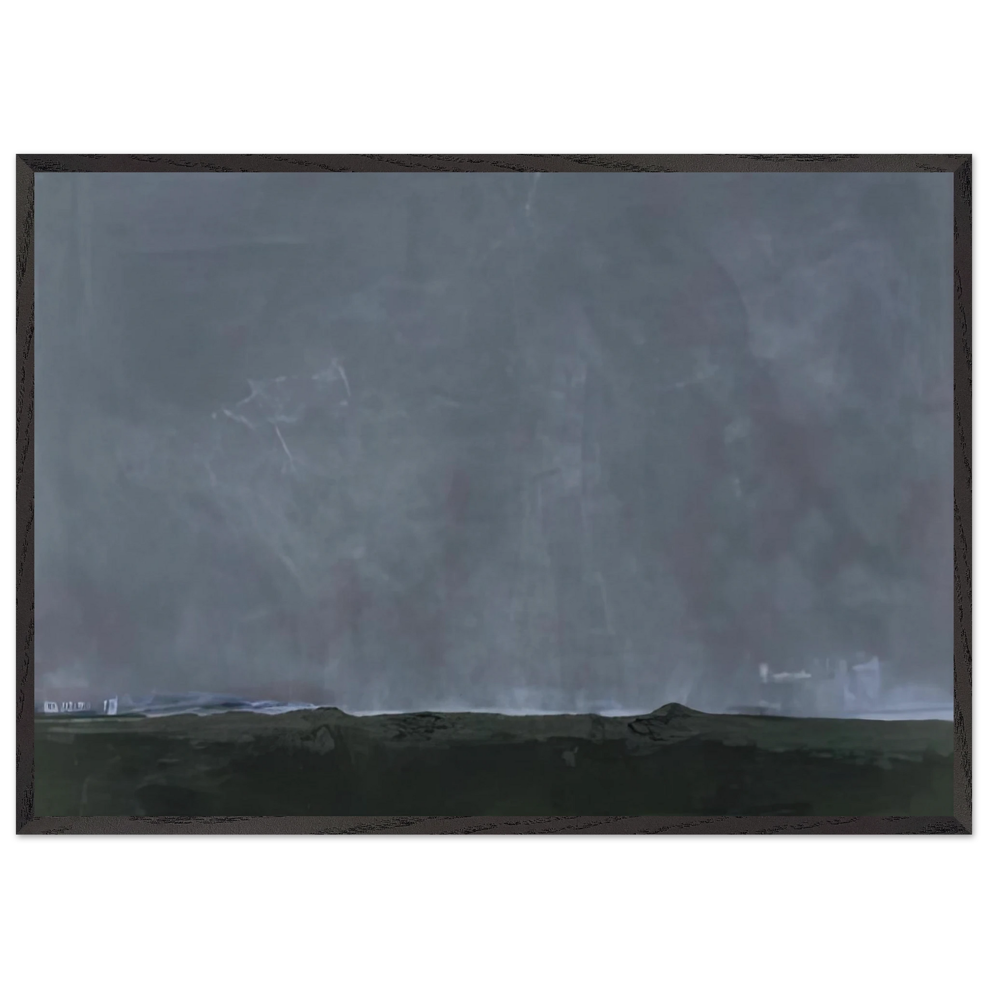 Driving East 2002- - Helen Frankenthaler Framed Art Print – Black Wooden Frame - Default Title - -Framed Art Print