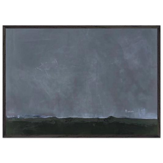 Driving East 2002- - Helen Frankenthaler Framed Art Print – Black Wooden Frame - Default Title - -Framed Art Print