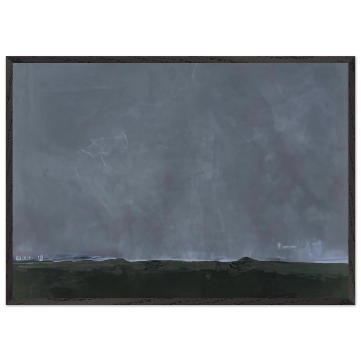 Driving East 2002- - Helen Frankenthaler 70x100 cm / 28x40 inches Framed Art Print – Black Wooden Frame