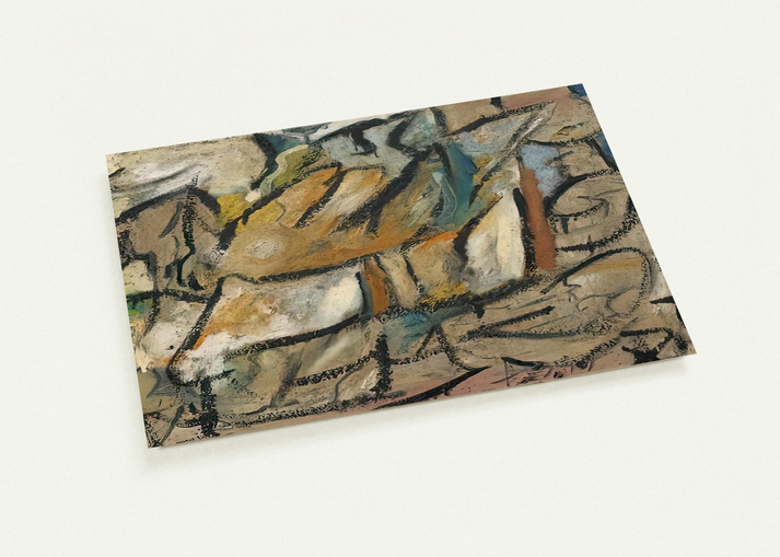 August Weather, 1951- By Helen Frankenthaler Pack of 10 Post Cards | Helen Frankenthaler Post Cards | A6 (10.5 x 14.8 cm) - 4.1 x 5.8 inches