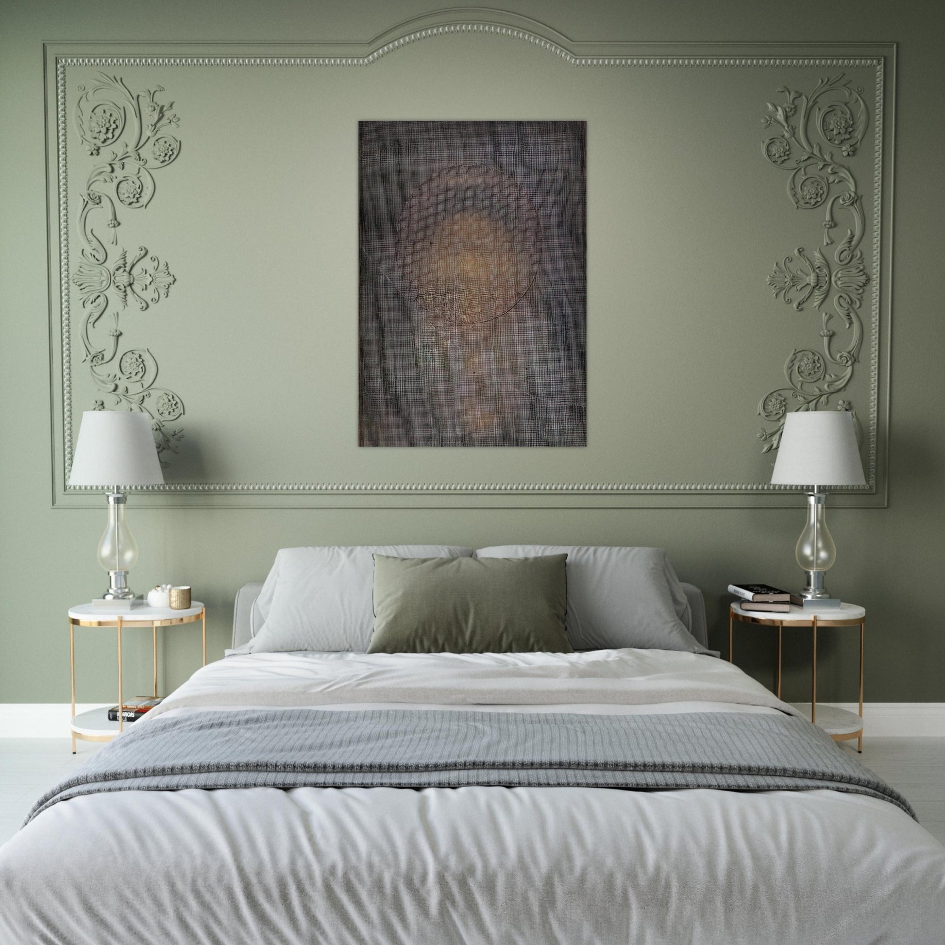 Espejo de sacrista - Art Informel - Manuel Rivera Brushed Aluminum Print - 70x100 cm / 28x40 inches | Manuel Rivera Aluminum Print | Manuel Rivera Prints