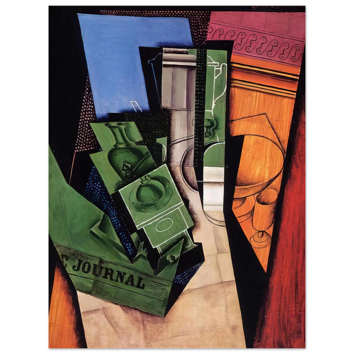 Juan Gris - BREAKFAST 1915  75x100 cm / 30x40inches Fine Art Poster