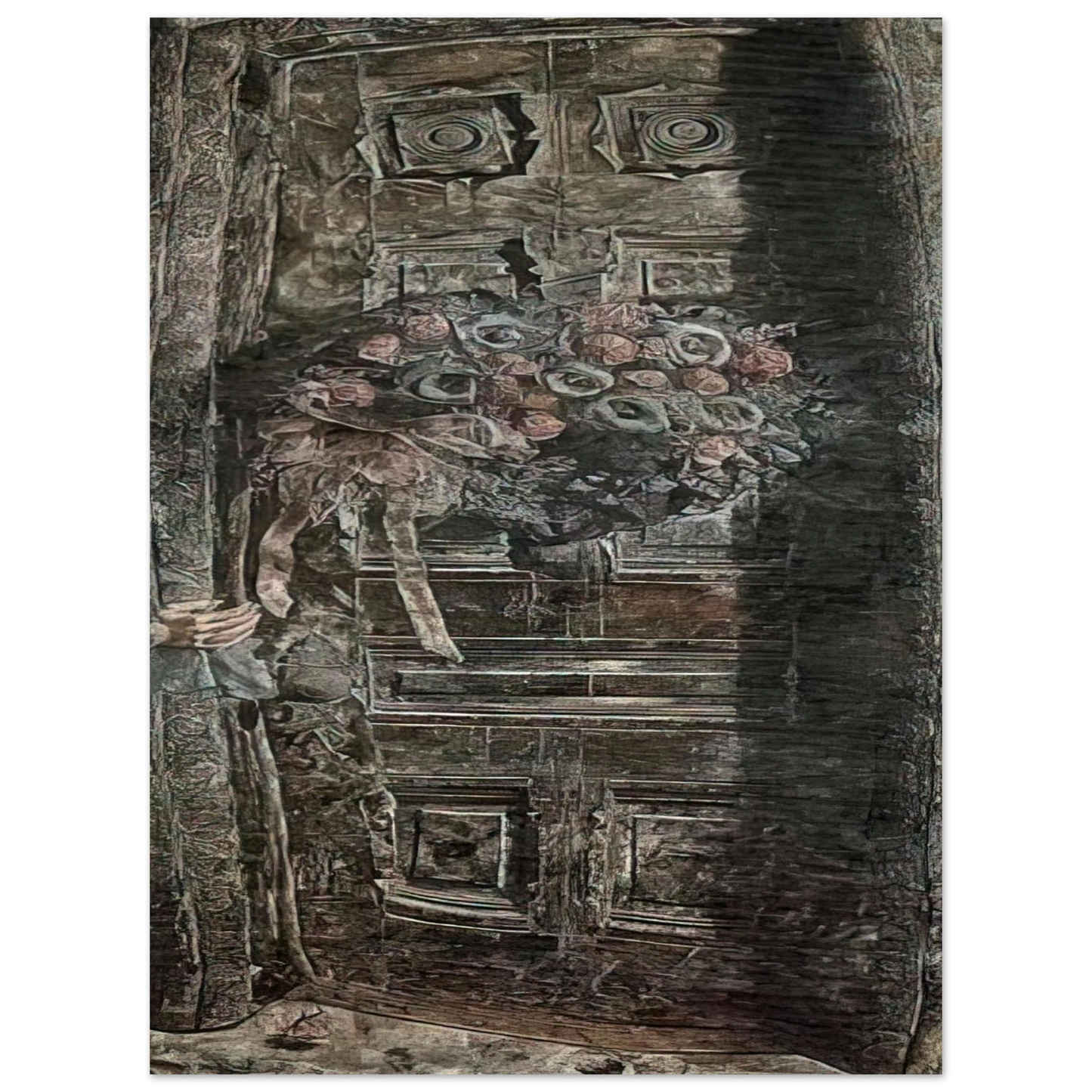 Ivan Albright - THE DOOR 1941 Fine Art Poster - Default Title