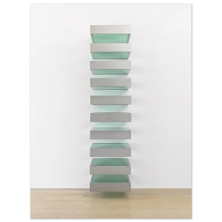 Donald Judd - Untitled Bernstein 89-1 - 1989  75x100 cm / 30x40inches Fine Art Poster