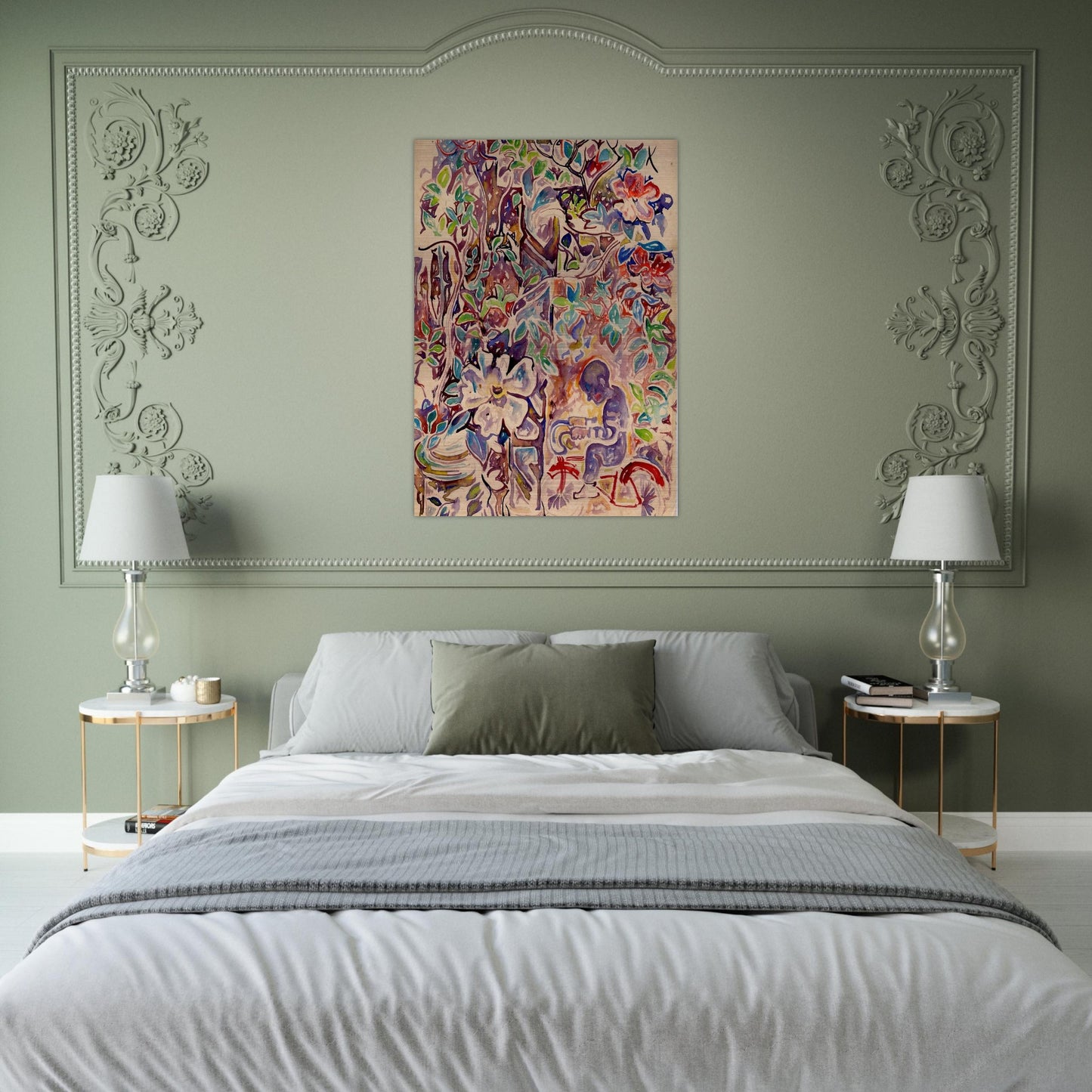 Walter Anderson - Walter Anderson Brushed Aluminum Print - 70x100 cm / 28x40 inches | Walter Anderson Aluminum Print | Walter Anderson Prints