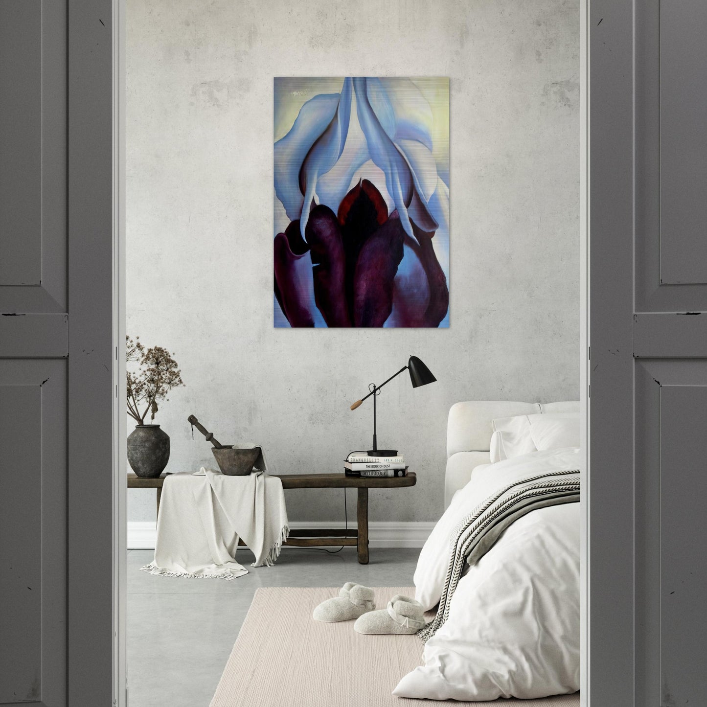 Flower of Life - Georgia O'Keeffe Brushed Aluminum Print - 70x100 cm / 28x40 inches | Georgia O'Keeffe Aluminum Print | Georgia O'Keeffe Prints