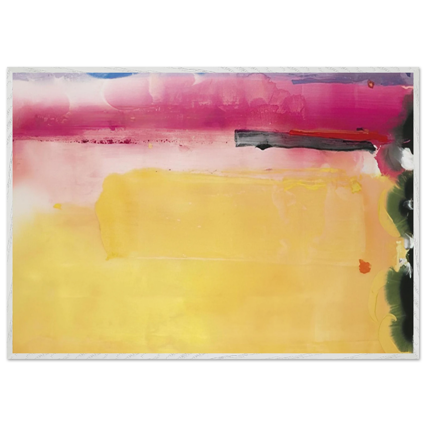 Helen Frankenthaler - Black-Eyed Susan - 1988 Wall art - 30x45 cm / 12x18 inches - Fine Art Poster - -