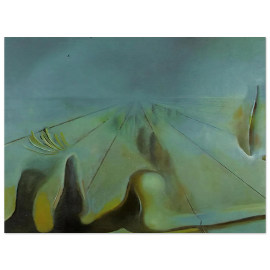 Salvador Dali - ENIGMA UNFINISHED VERSION OF THE THREE GLORIOUS ENIGMAS OF GALA Fine Art Poster - Default Title