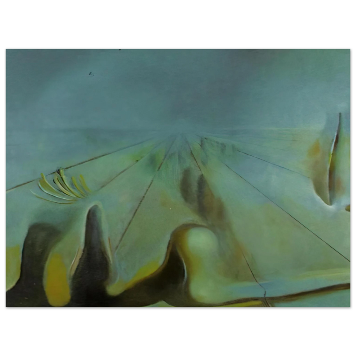Salvador Dali - ENIGMA UNFINISHED VERSION OF THE THREE GLORIOUS ENIGMAS OF GALA  75x100 cm / 30x40inches Fine Art Poster