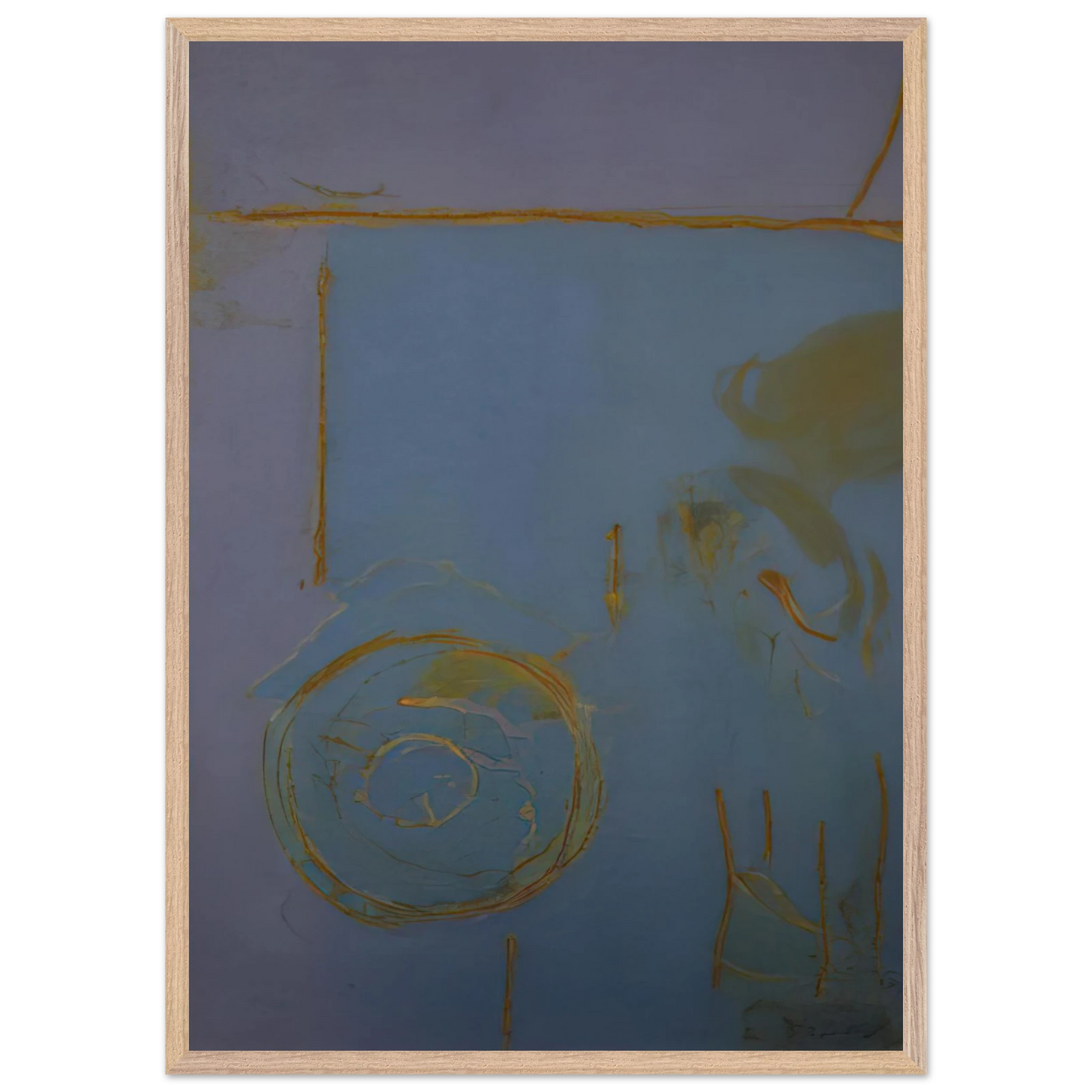 Helen Frankenthaler - Guadalupe - 1989 Wall art - 21x29.7 cm / 8x12" - Fine Art Poster - -