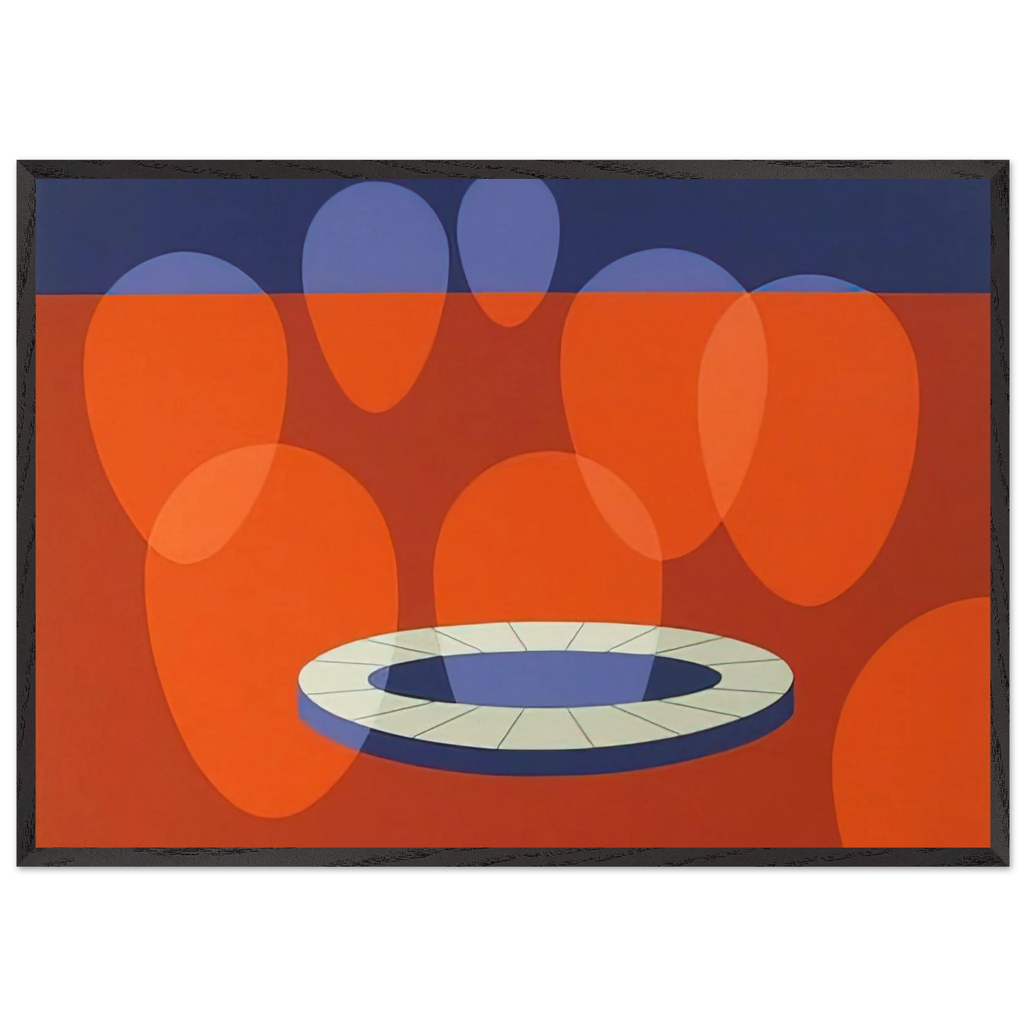 Joseph and his Brothers - 1971 - Clarence Holbrook Carter Framed Art Print – Black Wooden Frame - Default Title - -Framed Art Print