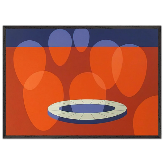 Joseph and his Brothers - 1971 - Clarence Holbrook Carter Framed Art Print – Black Wooden Frame - Default Title - -Framed Art Print