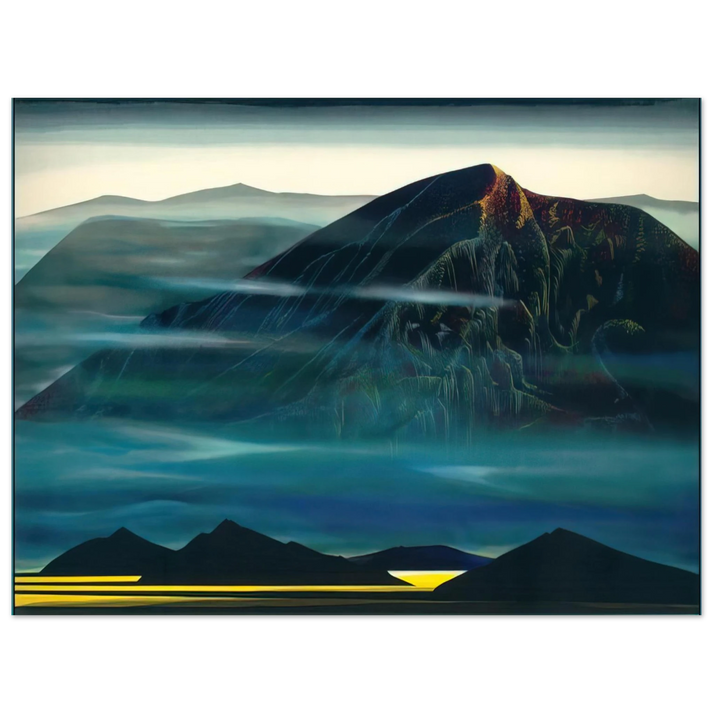 Eyvind Earle - Santa Fe Trail new Serigrap  75x100 cm / 30x40inches Fine Art Poster