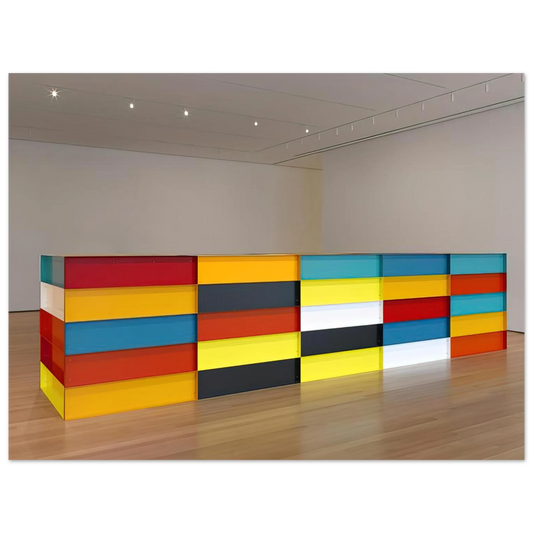 Donald Judd - Untitled - 1991 Fine Art Poster - Default Title