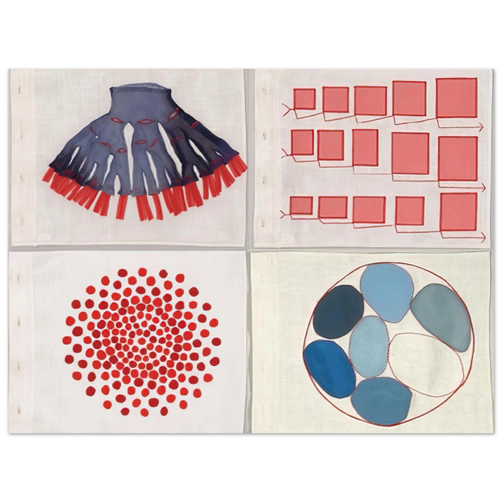 Louise Bourgeois - UNTITLED 9  75x100 cm / 30x40inches Fine Art Poster