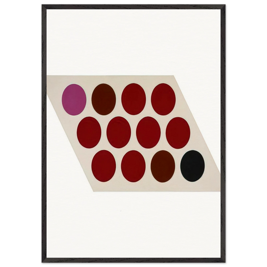 Untitled - 1965 N7 - Thomas Downing Framed Art Print – Black Wooden Frame - Default Title - -Framed Art Print