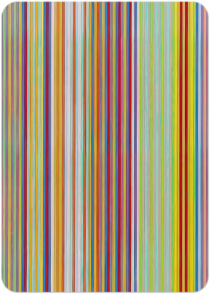 Graf Zeppelin - 1969 By Gene Davis Pack of 10 Post Cards | Gene Davis Post Cards | A6 (10.5 x 14.8 cm) - 4.1 x 5.8 inches