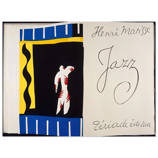 Henri Matisse - JAZZ BOOK 1947 Fine Art Poster - Default Title