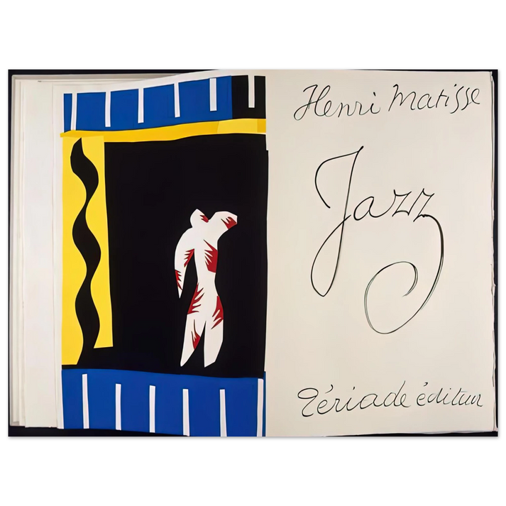Henri Matisse - JAZZ BOOK 1947  75x100 cm / 30x40inches Fine Art Poster