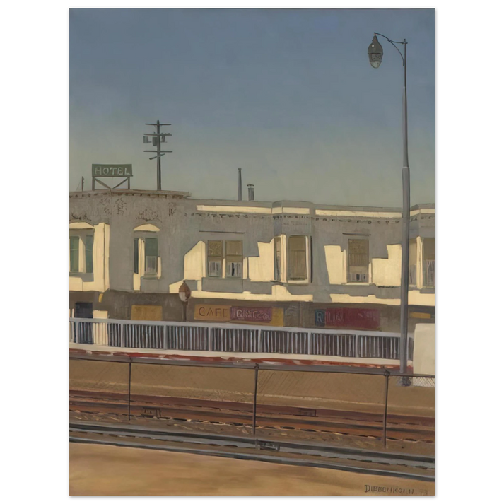 Richard Diebenkorn - Palo Alto Circle  75x100 cm / 30x40inches Fine Art Poster