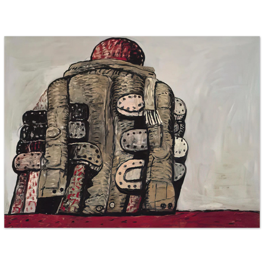 Philip Guston - BACK VIEW Fine Art Poster - Default Title