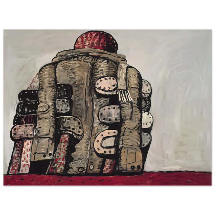 Philip Guston - BACK VIEW  75x100 cm / 30x40inches Fine Art Poster