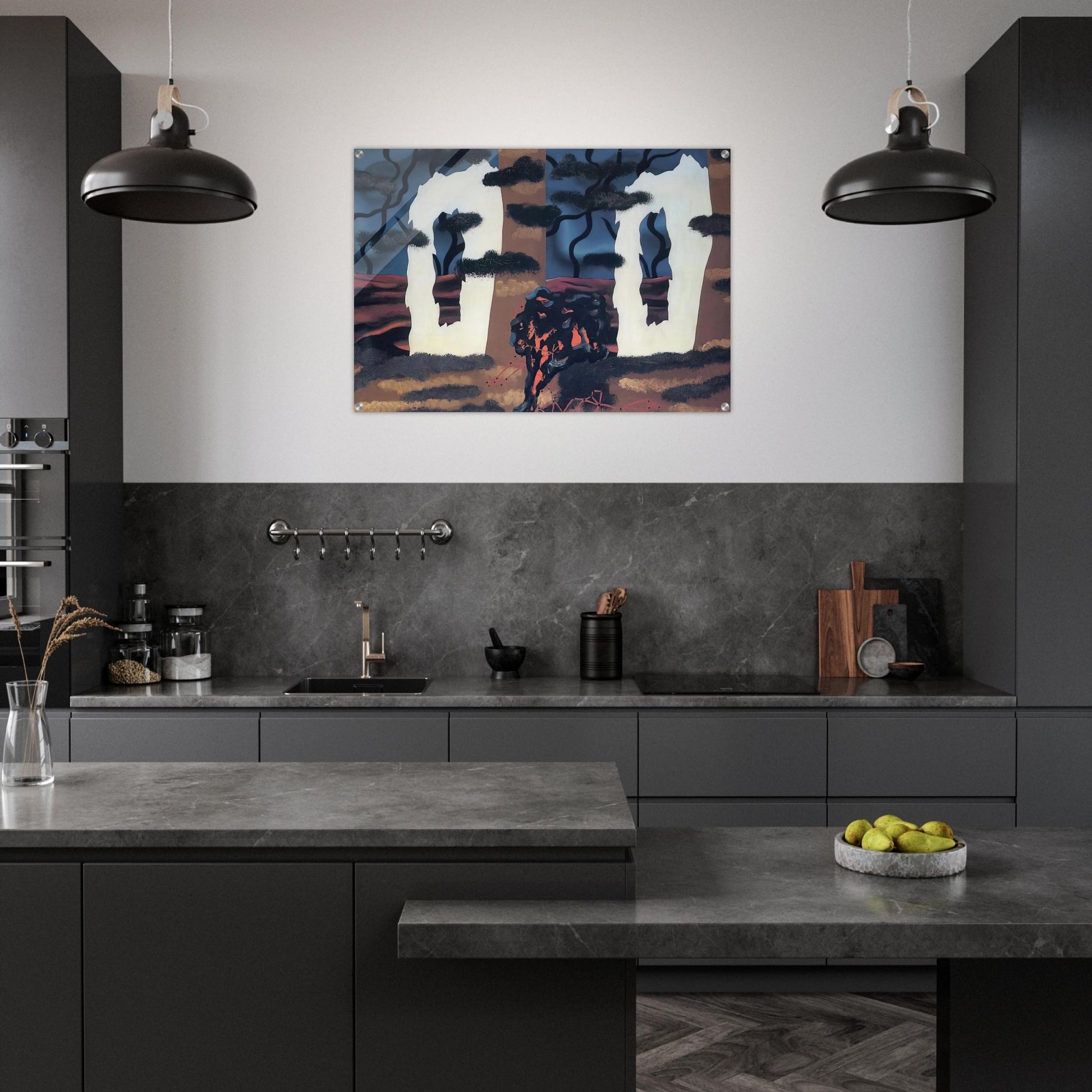 A TASTE OF THE INVISIBLE 1927 - Rene Magritte Acrylic Print - 70x100 cm / 28x40″ inches | Rene Magritte Wall Art | Rene Magritte Prints