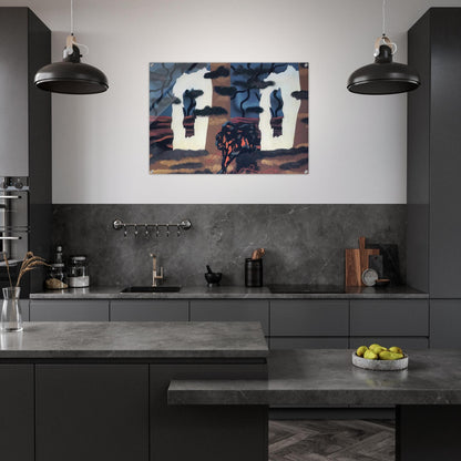 A TASTE OF THE INVISIBLE 1927 - Rene Magritte Acrylic Print - 70x100 cm / 28x40″ inches | Rene Magritte Wall Art | Rene Magritte Prints