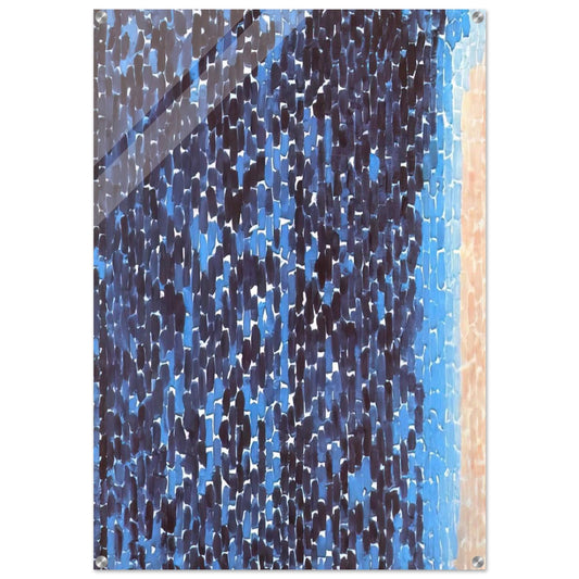 NEW GALAXY 1970 - Alma Woodsey Thomas Acrylic Print - 70x100 cm / 28x40″ inches