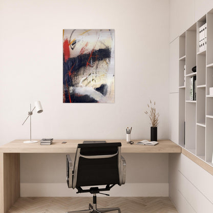 Mathematics - 1962 - Norman Bluhm Brushed Aluminum Print - 70x100 cm / 28x40 inches | Norman Bluhm Aluminum Print | Norman Bluhm Prints