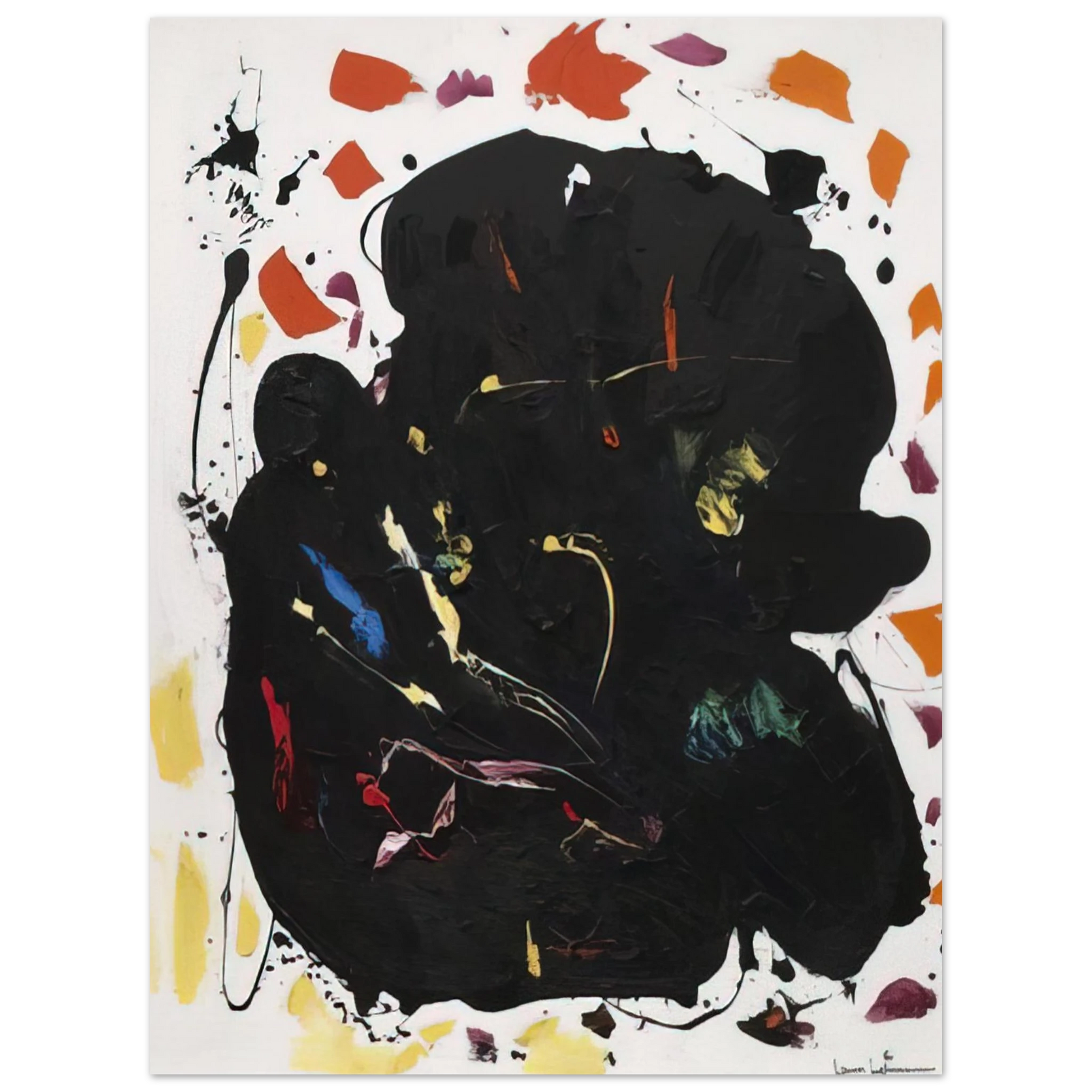 Hans Hofmann - Black Diamond Fine Art Poster - Default Title