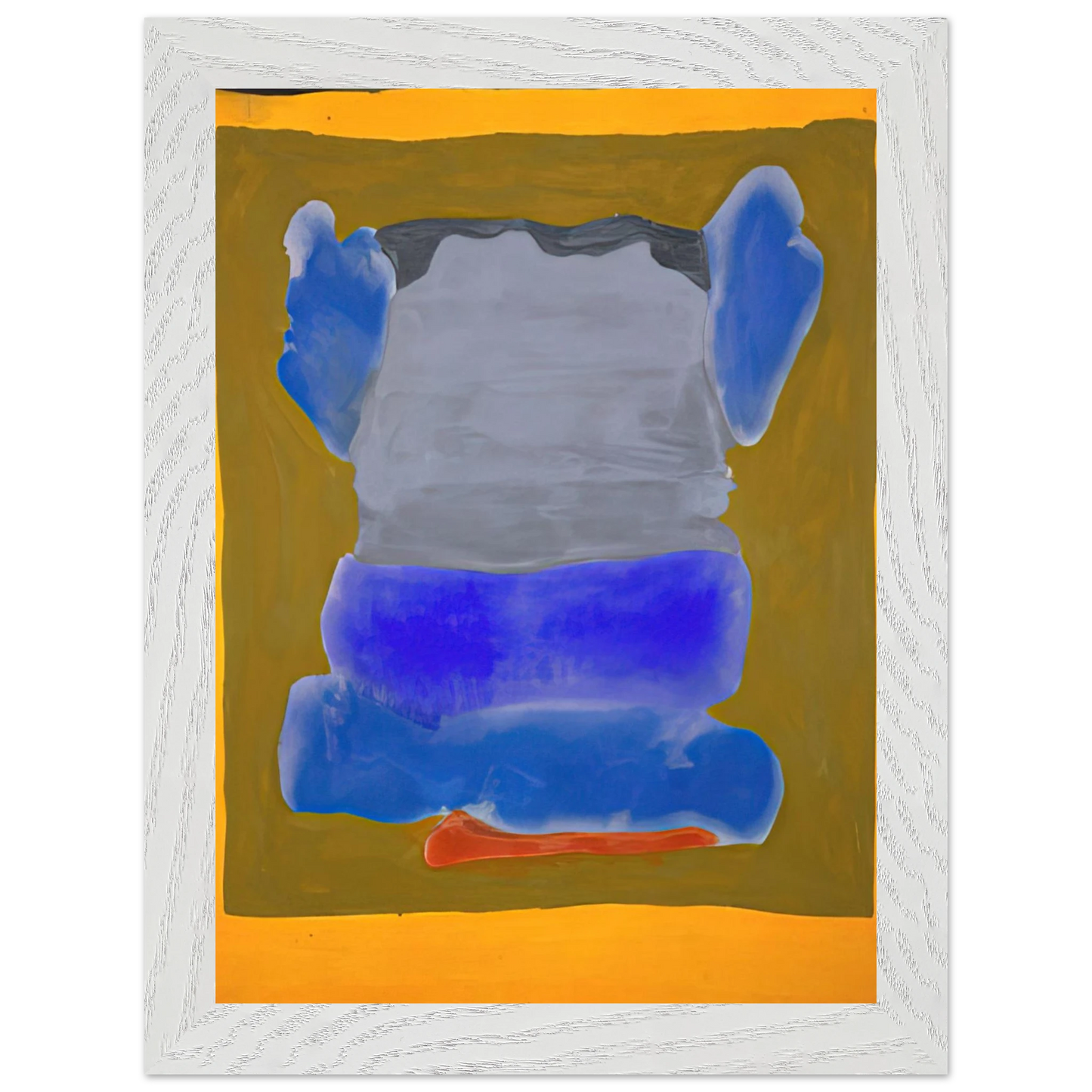 Helen Frankenthaler - Buddha s Court - 1964 Wall art - A1 (59.4 x 84.1  cm) - Fine Art Poster - -
