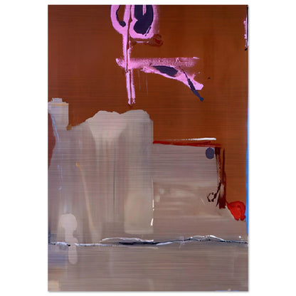 Captain s Watch - 1986 - Helen Frankenthaler Brushed Aluminum Print - 70x100 cm / 28x40 inches | Helen Frankenthaler Aluminum Print | Helen Frankenthaler Prints
