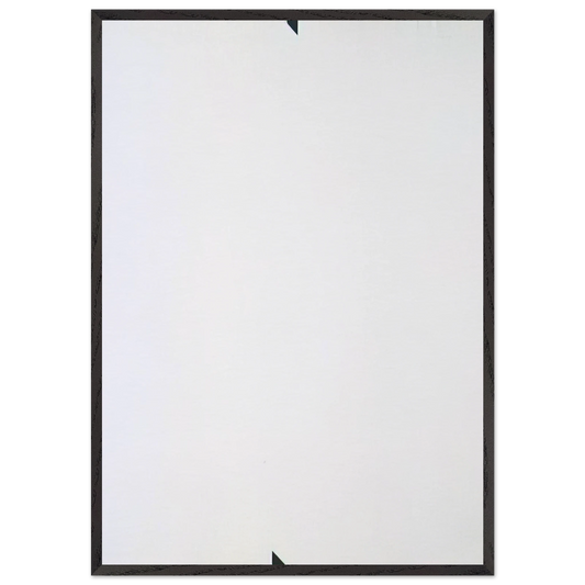 The Big N - Al Held Framed Art Print – Black Wooden Frame - Default Title - -Framed Art Print