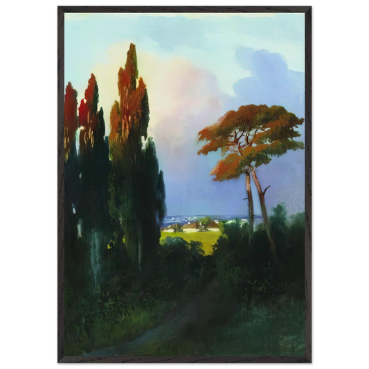 Ukraine - Arkhyp Kuindzhi Framed Art Print – Black Wooden Frame - Default Title - -Framed Art Print