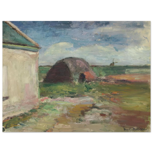 Henri Matisse - PAYSAGE DE BRETAGNE 1896 Fine Art Poster - Default Title