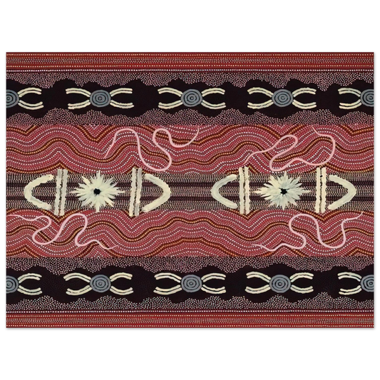 Clifford Possum Tjapaltjarri - Men's Initiation, Spider Dreaming - 1999 Fine Art Poster - Default Title