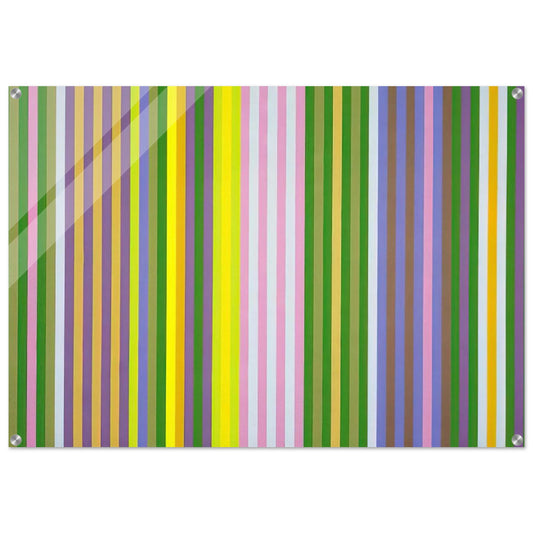 Zebra - 1969 - Gene Davis Acrylic Print - 70x100 cm / 28x40″ inches
