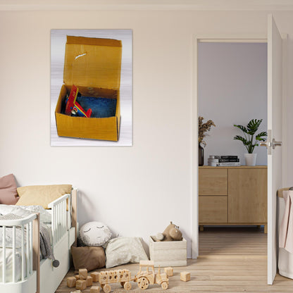 Ins Meer - 1970 - Dieter Roth Brushed Aluminum Print - 70x100 cm / 28x40 inches | Dieter Roth Aluminum Print | Dieter Roth Prints