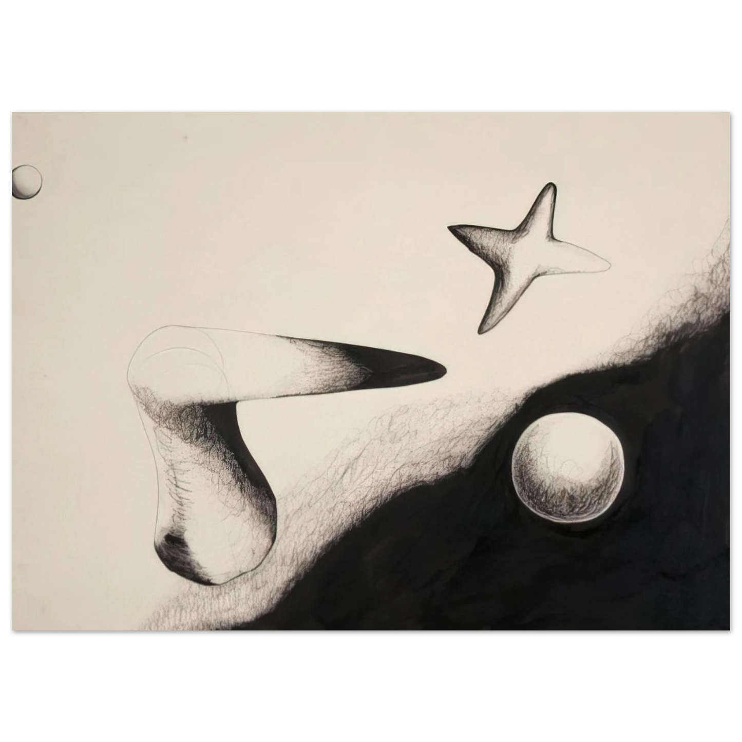 Alexander Calder - UNTITLED 1932 1 Fine Art Poster - 40x60 cm / 16x24 inches