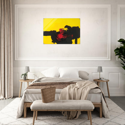 N MERO 363 1962 - Luis Feito Acrylic Print - 70x100 cm / 28x40″ inches | Luis Feito Wall Art | Luis Feito Prints