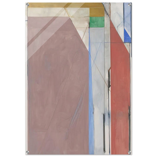 Ocean Park #70 - Richard Diebenkorn Acrylic Print - 70x100 cm / 28x40″ inches