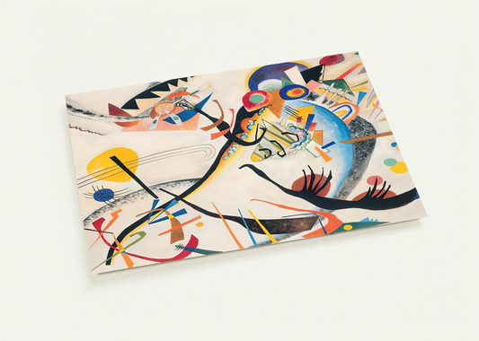NOT_DETECTED_189361 By Wassily Kandinsky Pack of 10 Post Cards | Wassily Kandinsky Post Cards | A6 (10.5 x 14.8 cm) - 4.1 x 5.8 inches