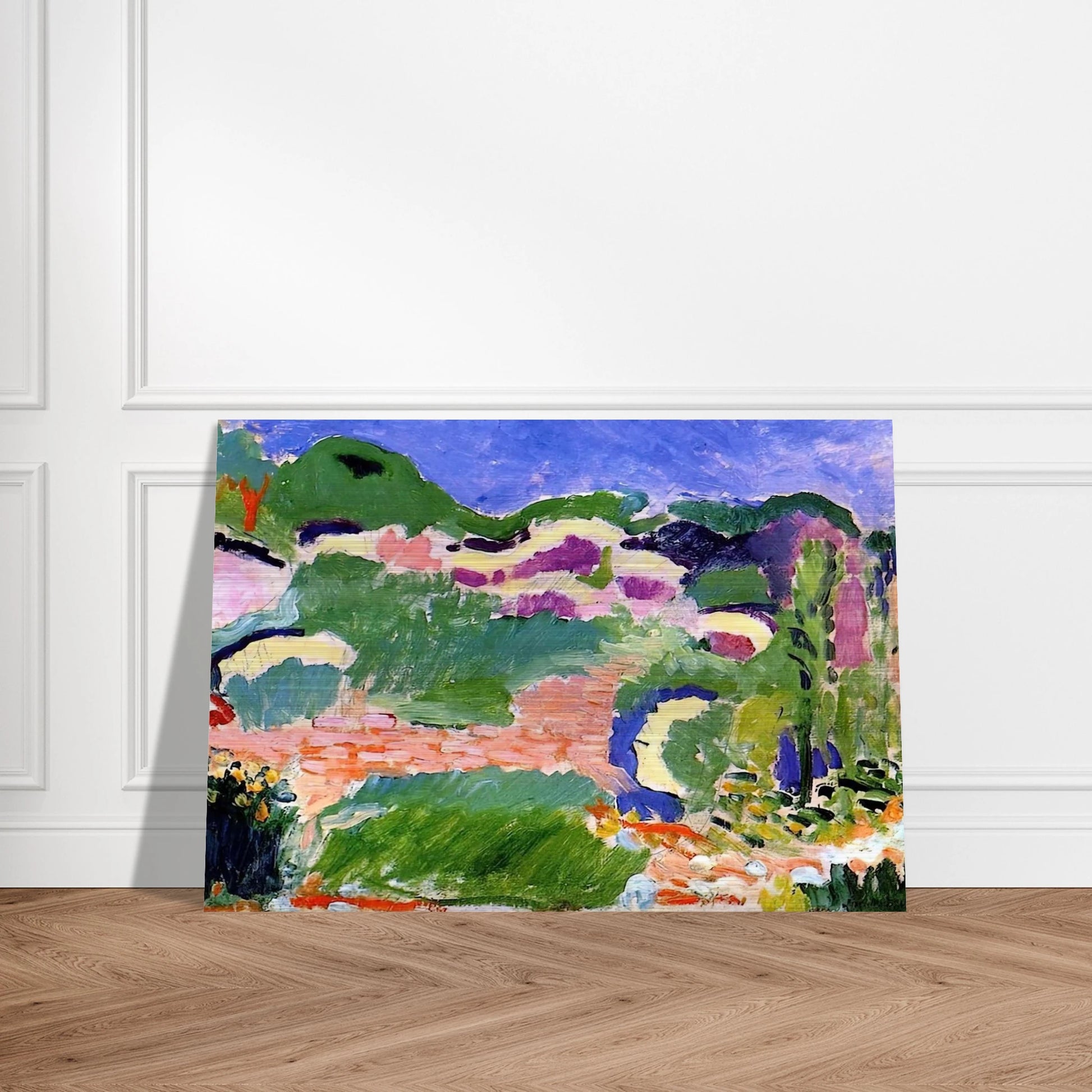 LES GENETS 1905 - Henri Matisse Brushed Aluminum Print - 70x100 cm / 28x40 inches | Henri Matisse Aluminum Print | Henri Matisse Prints