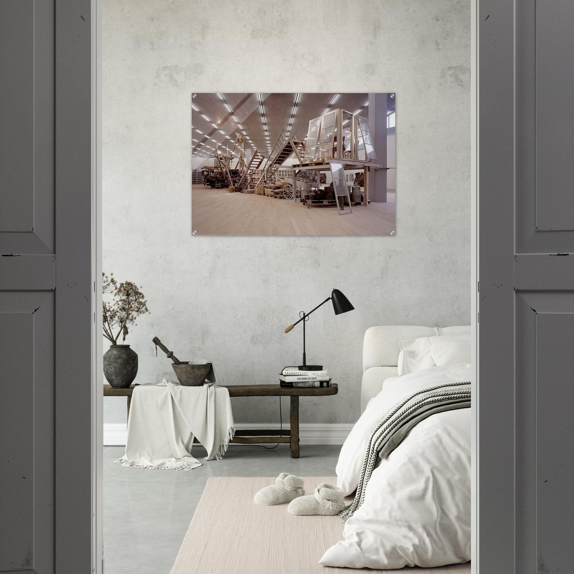 Garden Sculpture - 1996 - Dieter Roth Acrylic Print - 70x100 cm / 28x40″ inches | Dieter Roth Wall Art | Dieter Roth Prints