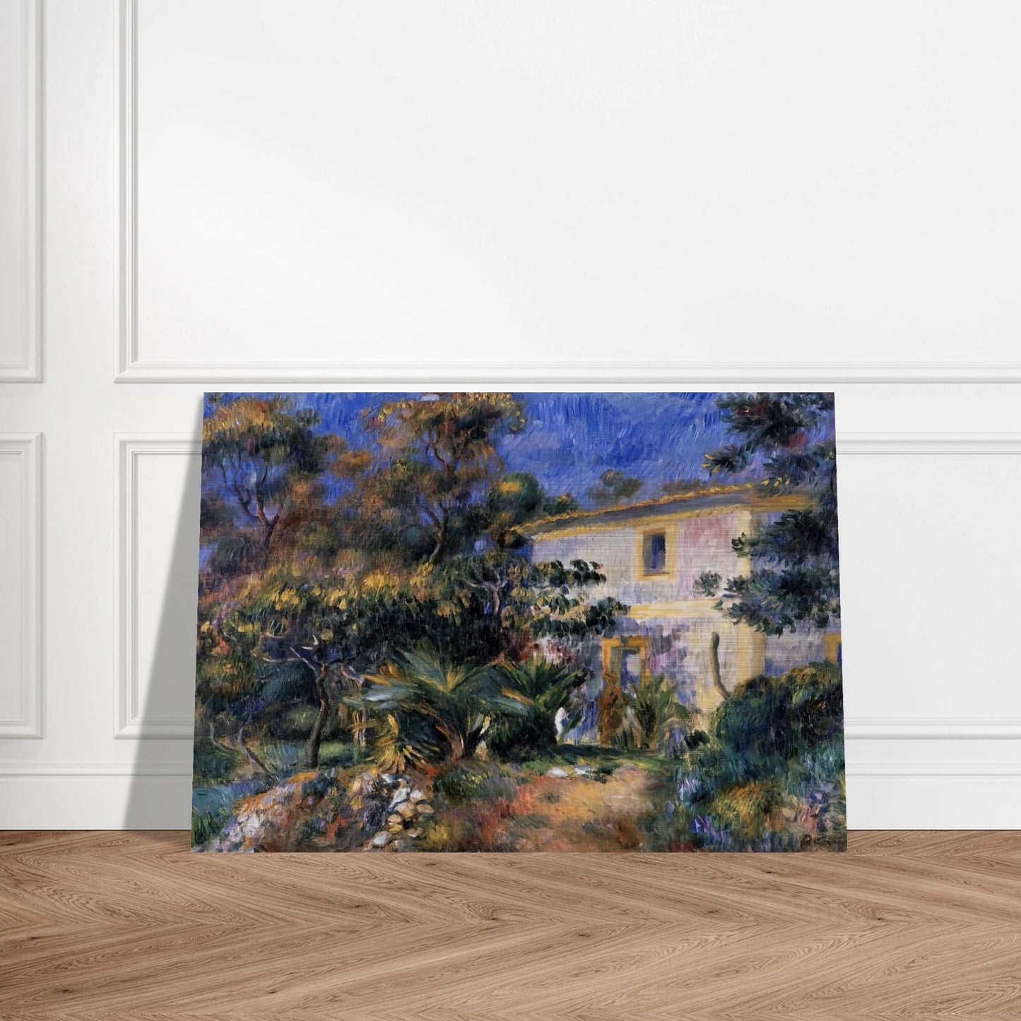 Algiers Landscape - Pierre-Auguste Renoir Brushed Aluminum Print - 70x100 cm / 28x40 inches | Pierre-Auguste Renoir Aluminum Print | Pierre-Auguste Renoir Prints