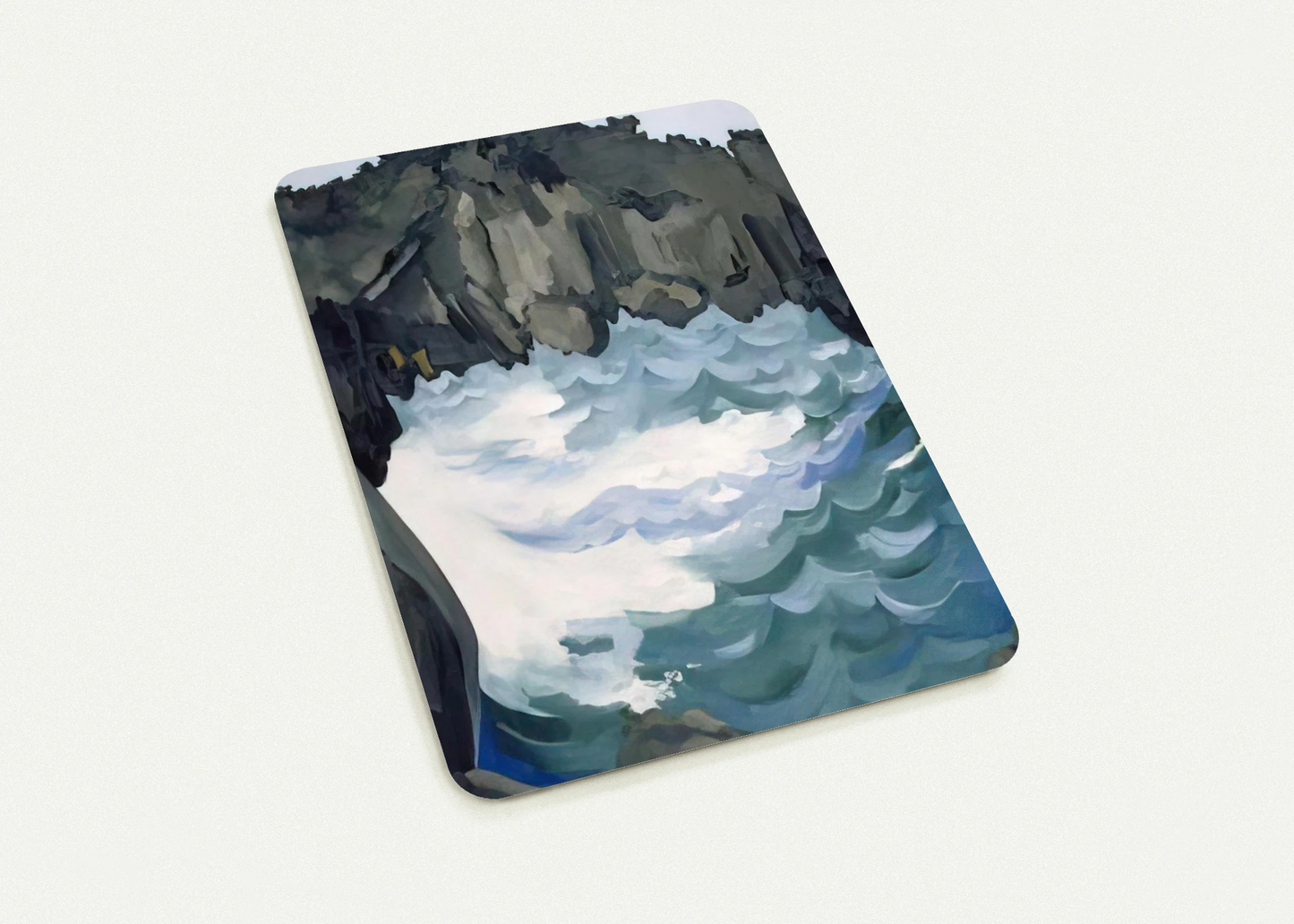 Black Lava Bridge, Hana Coast-No. I By Georgia O'Keeffe Pack of 10 Post Cards | Georgia O'Keeffe Post Cards | A6 (10.5 x 14.8 cm) - 4.1 x 5.8 inches