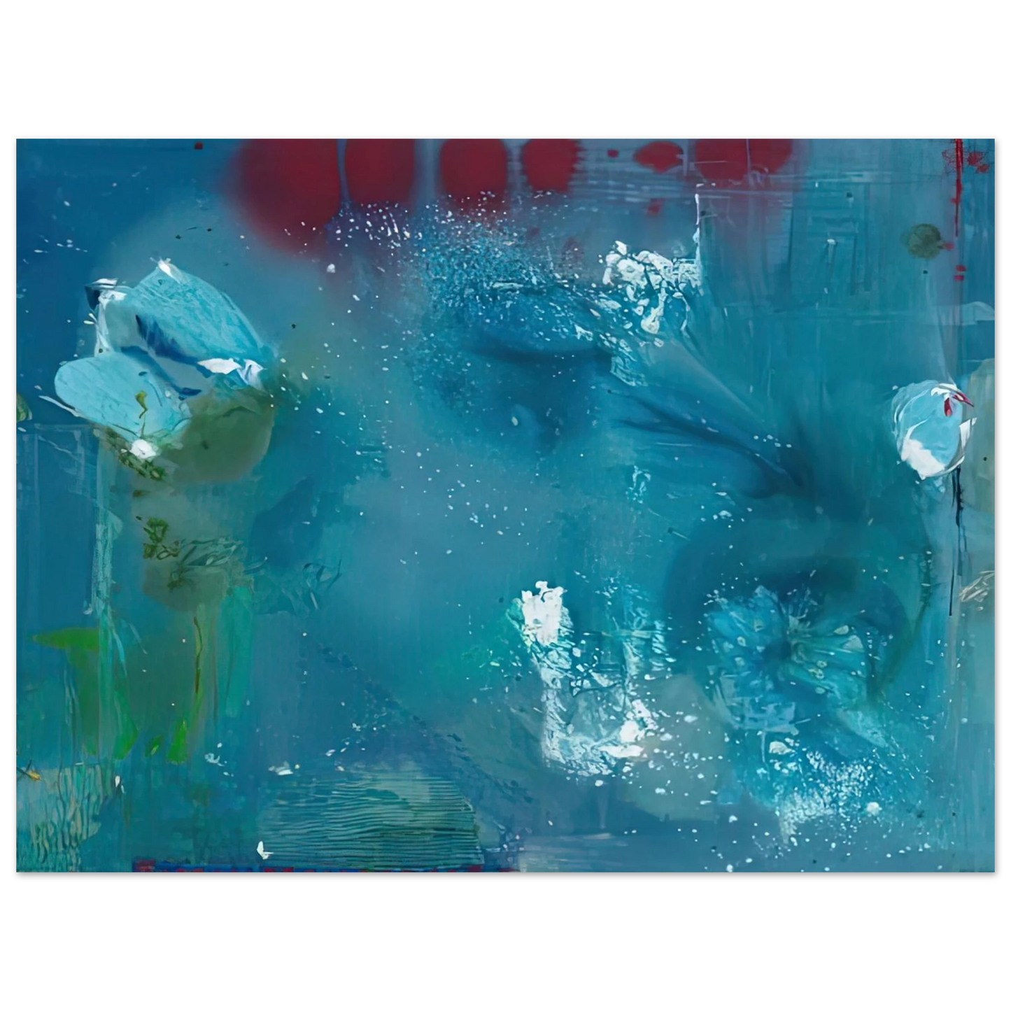 Helen Frankenthaler - Stella Polaris, 1990- Wall Art - 21x29.7 cm / 8x12" - Fine Art Poster - -