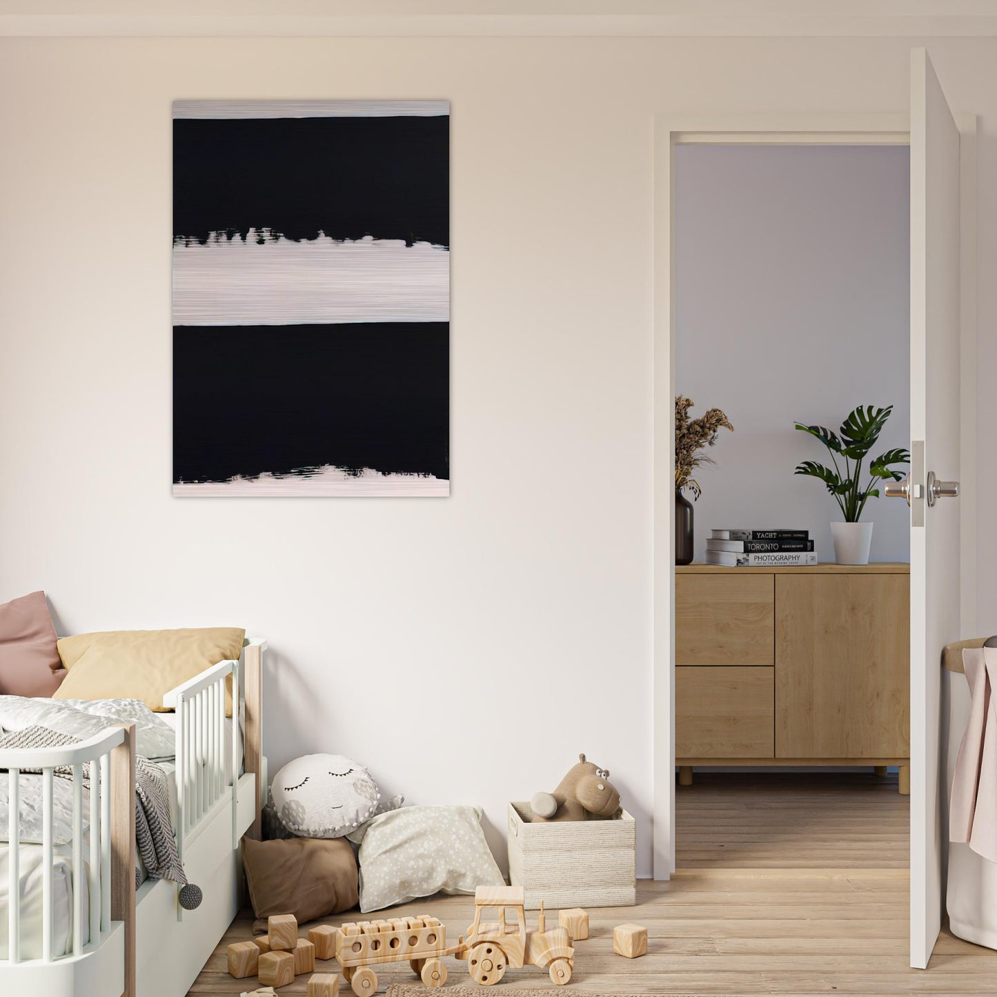 Gouache 2004 B-7 - 2004 - Pierre Soulages Brushed Aluminum Print - 70x100 cm / 28x40 inches | Pierre Soulages Aluminum Print | Pierre Soulages Prints