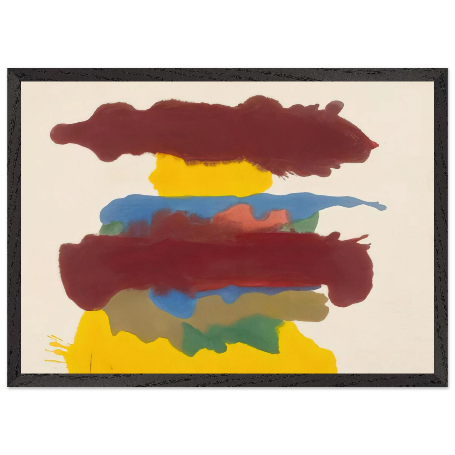 Helen Frankenthaler - Weather Change - 1963 Wall art - A1 (59.4 x 84.1  cm) - Fine Art Poster - -